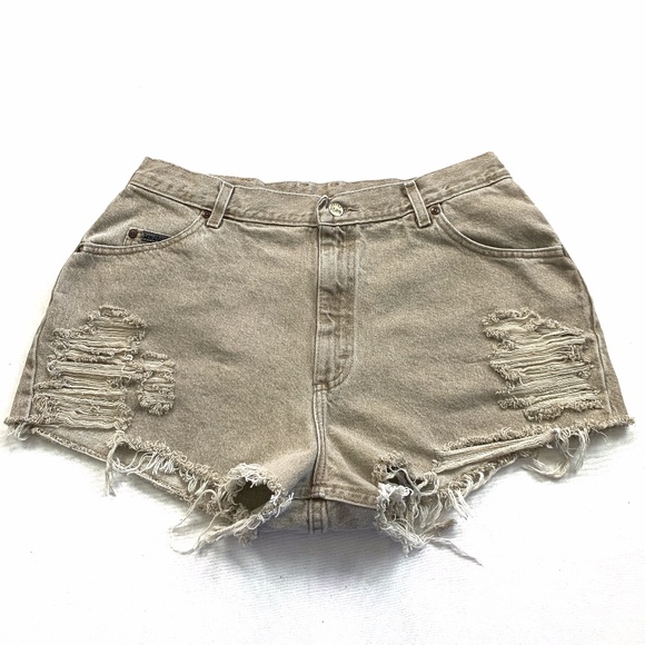 LEE Cutoffs/ Waist 34-35/ Girlfriend Cut/ Vintage